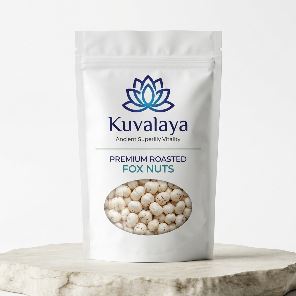 Kuvalaya Premium Roasted Fox Nuts Package
